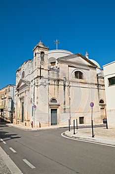 Church of Carmine. Rutigliano. Puglia. Italy.