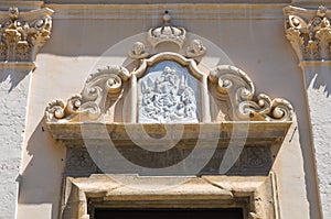 Church of Carmine. San Severo. Puglia. Italy.