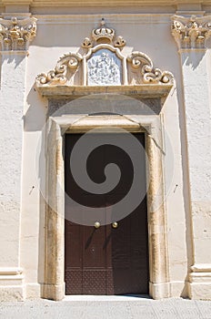 Church of Carmine. San Severo. Puglia. Italy.