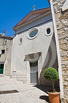 Church of Carmine. Sant'Agata di Puglia. Puglia. Italy.