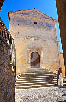 Church of Carmine. Scalea. Calabria. Italy.