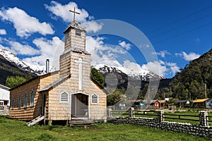 Church in the Carretera Austral photo
