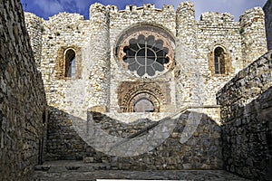 Church of the castle of Clazada de Calatrava photo