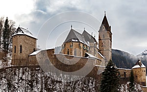 Church-Castle St.Oswald in Eisenerz