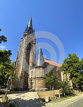 The church or cathedral of Wernigerode Germany