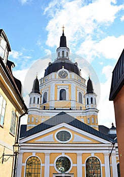 Church of Catherine (Katarina Kyrkja) at Sodermalm island - Stockholm Sweden