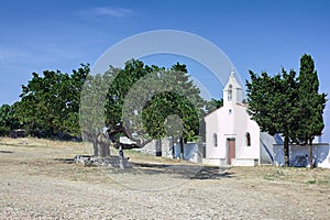 Church and cemetery