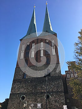 Church in the center of Berlin