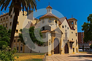 Church in the center of Malaga