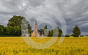 Church in Central France