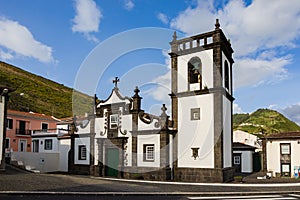 Church and Centro De Turismo in Povoacao on Sao Miguel Island, Azores photo