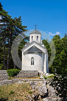 Church in Cetinje, Montenegro.