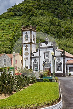 Church of Cheia de Graca in Faial Da Terra, Sao Miguel, Azores photo