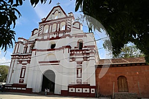 The church in Chiapa de Corzo in Mexico photo