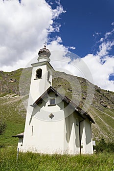 Church Chiesa dell Immacolata di Viera in Livigno, Italy photo