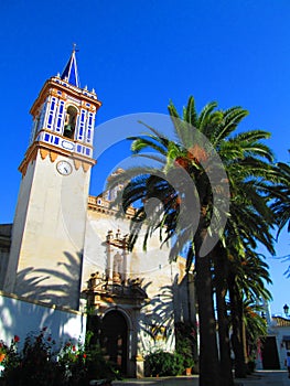 Church in Chipiona, Cadiz Province, Spain. photo