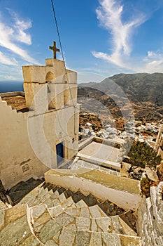 Church in Chora village of Serifos