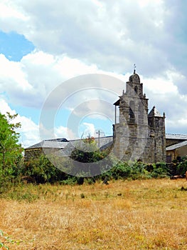 church of Cional in Zamora province in Spain photo