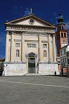 Church in Cittadella,Italy photo