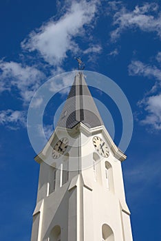 Church clock tower