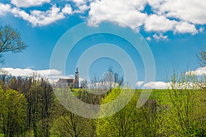 Church in the bavarian forest photo