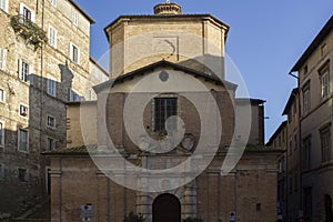 The church of the Company of Good Death - Chiesa della Compagnia della Buona Morte in Perugia