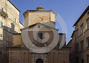 The church of the Company of Good Death - Chiesa della Compagnia della Buona Morte in Perugia