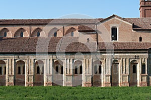 Church and convent of Annunziata at Cortemaggiore, Italy photo