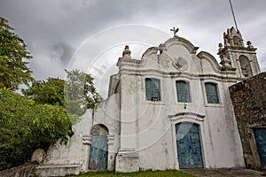 Church and convent of colonial times in Brazil