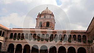 The Church and Convent of Santo Domingo in Cusco, Koricancha, Peru.