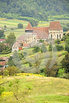 Church of Copsa Mare, Transylvania, Romania