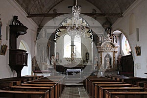 Church - Couture-sur-Loir - France