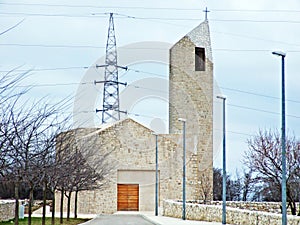 The Church of Croatian Martyrs, Cavoglave - Croatia Crkva hrvatskih mucenika, Cavoglave - Hrvatska