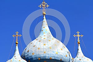 Church cupolas photo