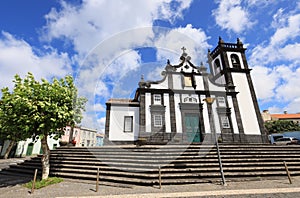 Church De Nossa Senhora da Luz Em Fenais in Sao Miguel, Azores