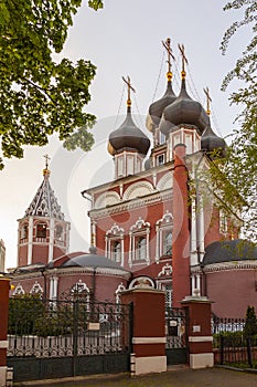 Church of the Deposition of the Robe on Donskaya Street in Moscow, Russia