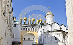 The Church of the Deposition of the Robe, in the Moscow Kremlin