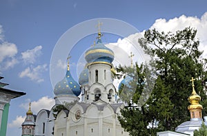 Church of the Descent of the Holy Spirit. Holy Trinity St. Sergius Lavra.