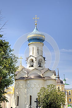Church of the Descent of the Holy Spirit. Holy Trinity St. Sergius Lavra.