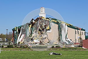 Church destroyed Tn photo