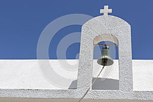 Church detail on a greek island