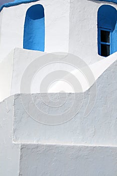 Church detail - Paros, Greece