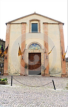 Church of di Sant`Egidio in Montalcino, Italy