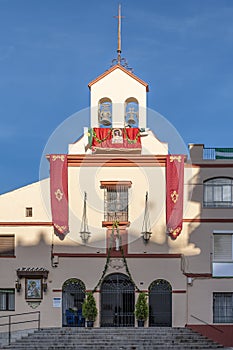 Church of Divina Pastora y Santa Teresa, Plaza de Capuchinos square, Malaga, Spain photo