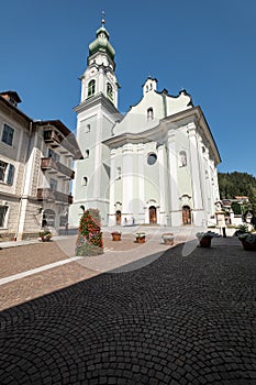 Church of Dobbiaco, Alto Adige, Italy