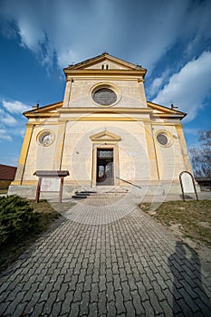 Church in Dobrogkoz, Hungary