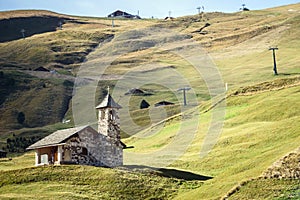 Church in the Dolomites