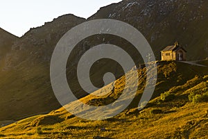 Church in Dolomites, Italy