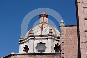 Church dome in San Luis Potosi photo
