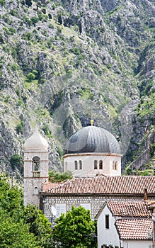 Church Domes in Kotor